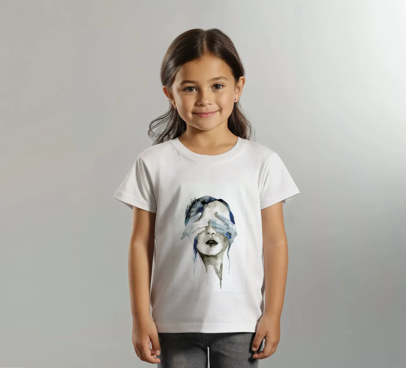 Hidden kinder t-shirt van Larissa van der Laan
