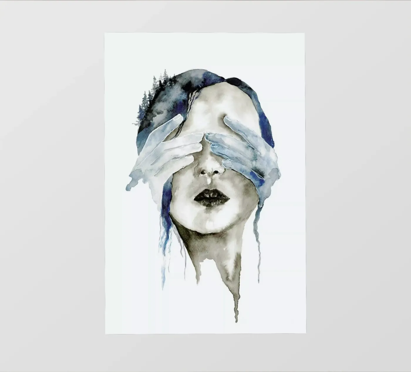 Hidden backlit film by Larissa van der Laan