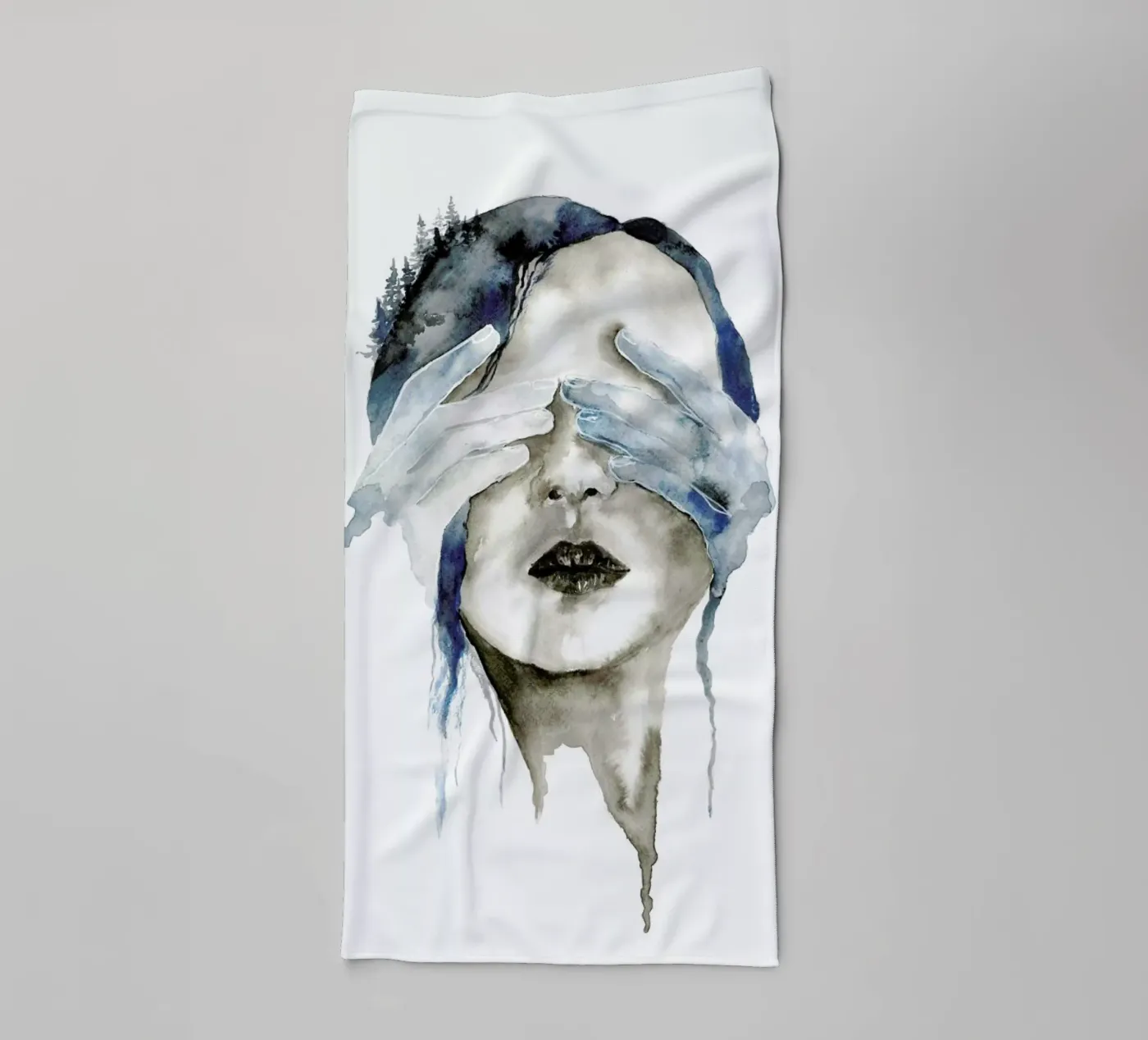 Hidden badhanddoek van Larissa van der Laan