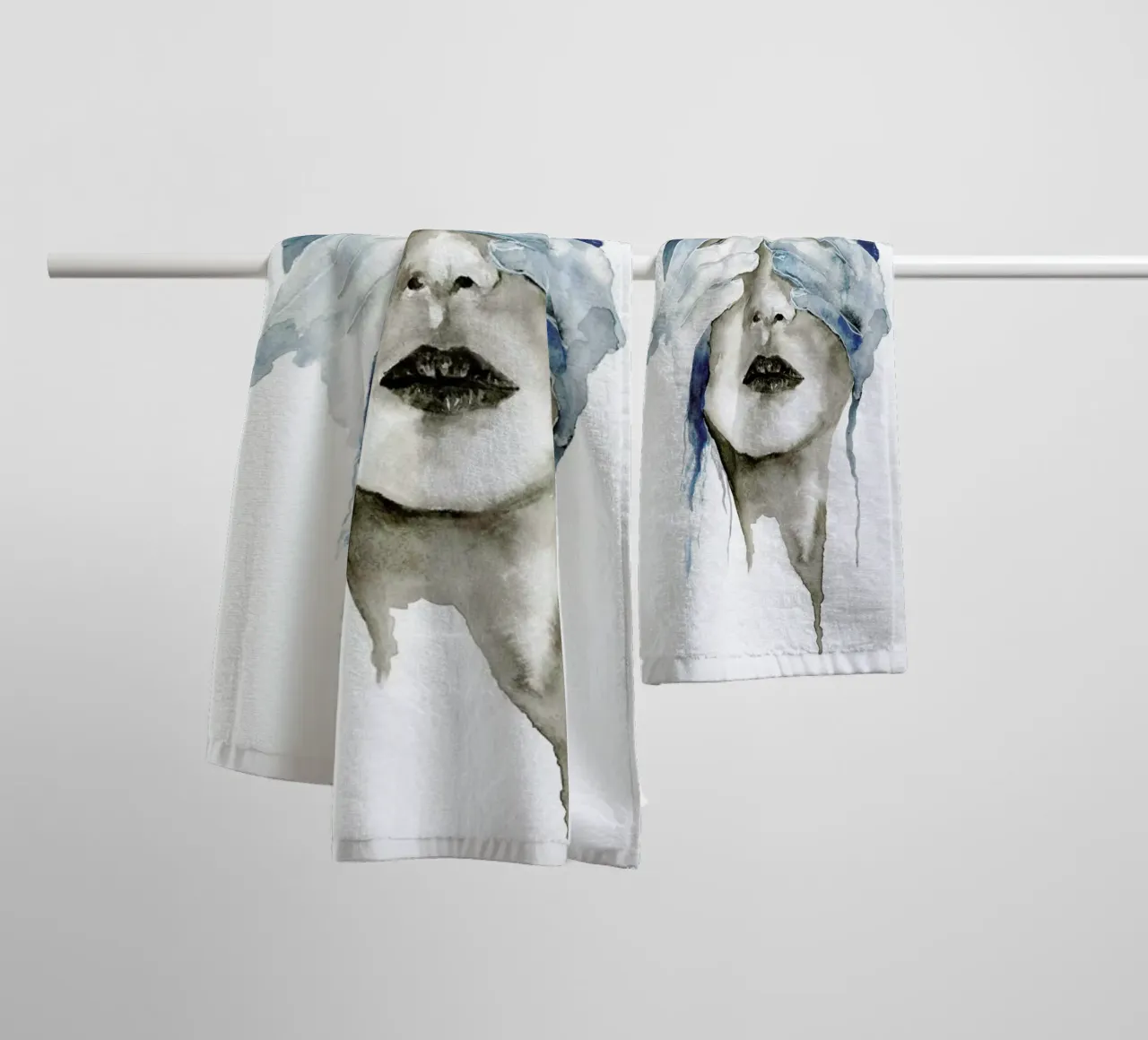 Hidden badhanddoek van Larissa van der Laan