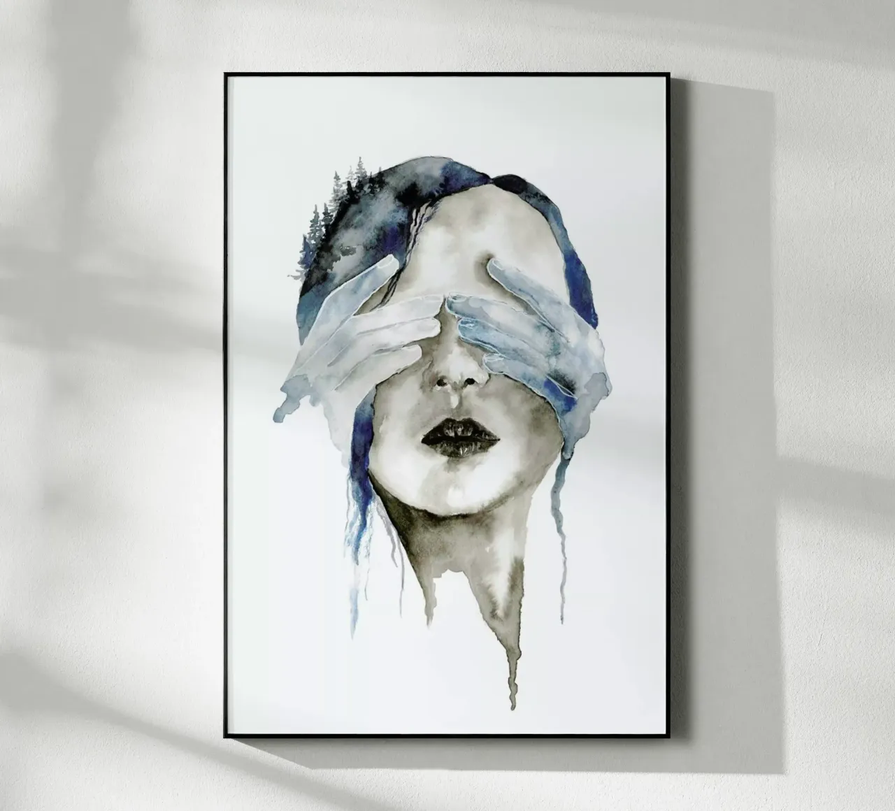 Hidden Acryl-Glas von Larissa van der Laan