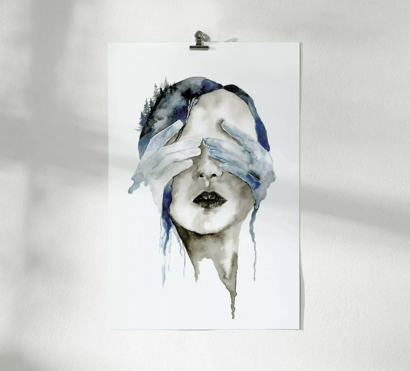 Hidden Poster von Larissa van der Laan