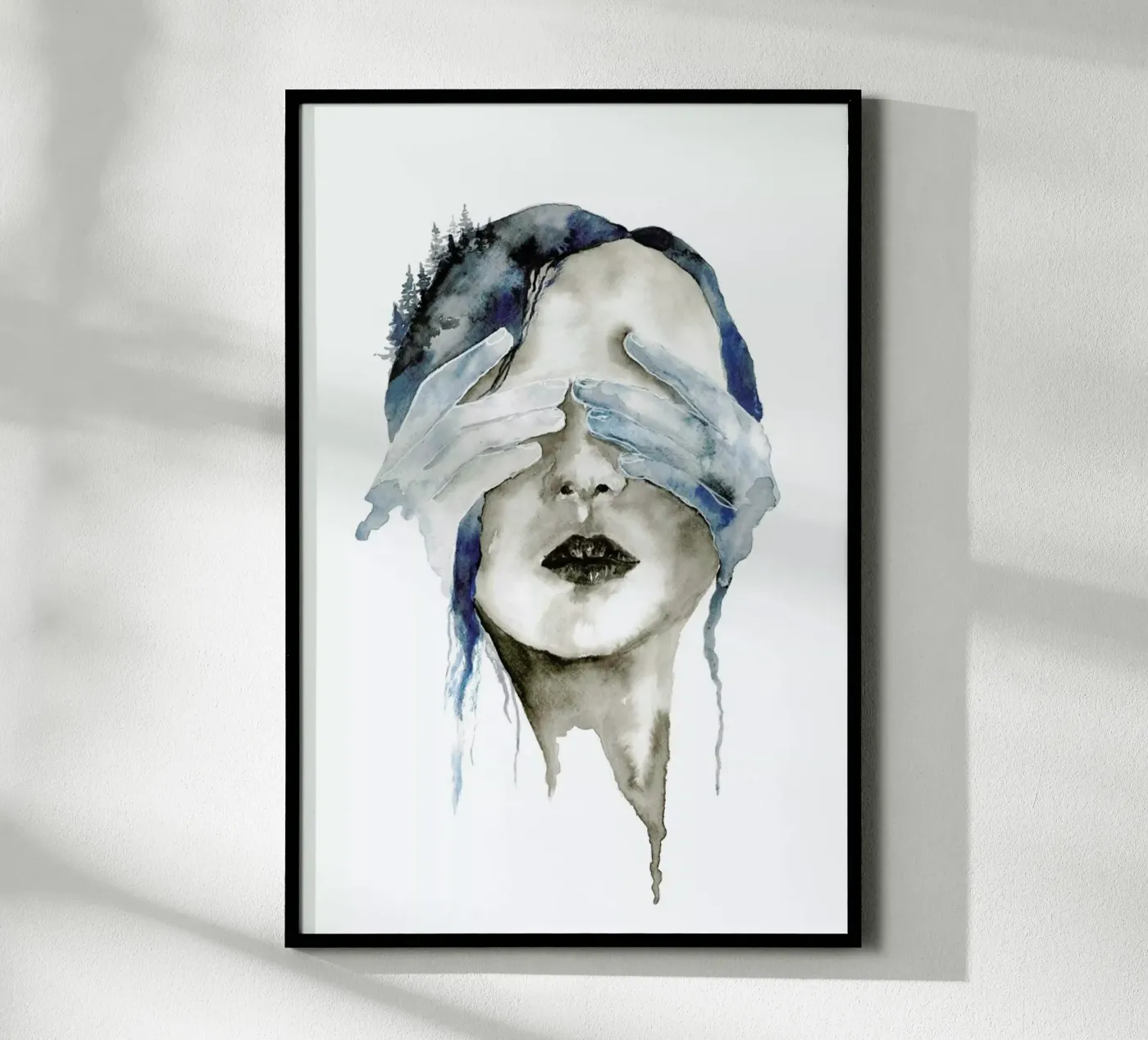 Hidden Poster von Larissa van der Laan