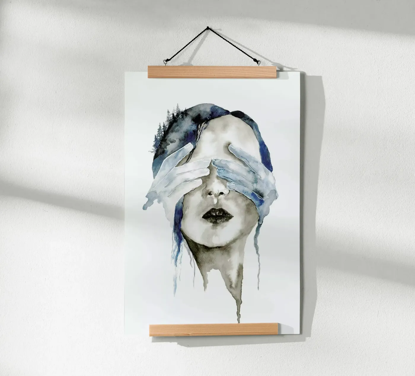 Hidden Poster von Larissa van der Laan