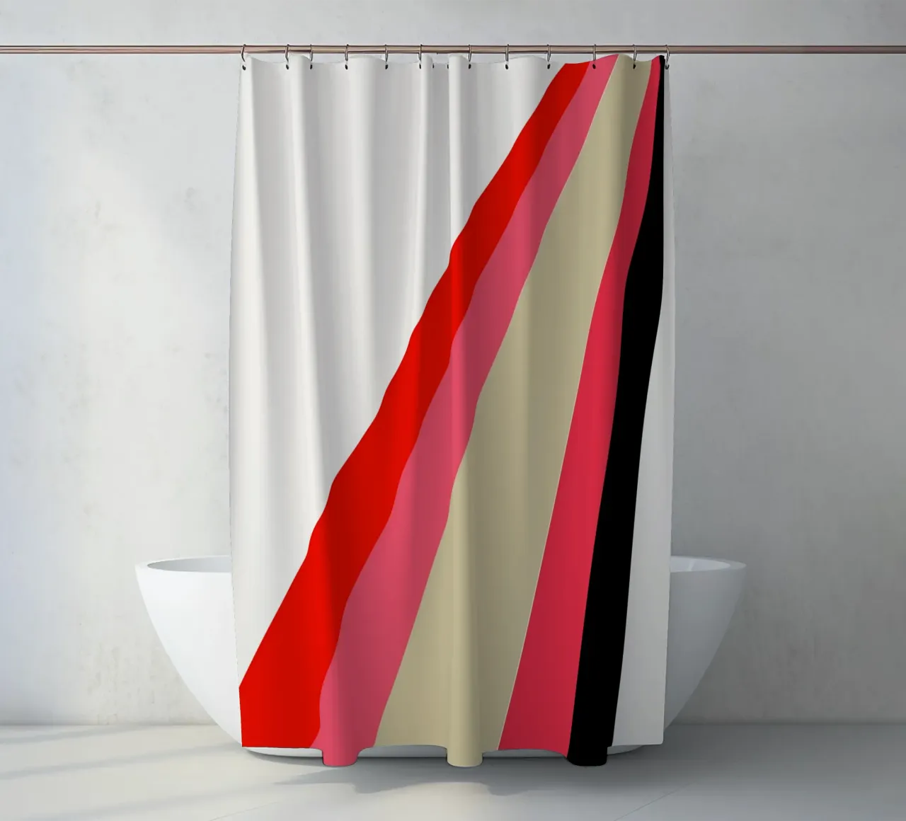 Eternity shower curtain by Rose Beck Art