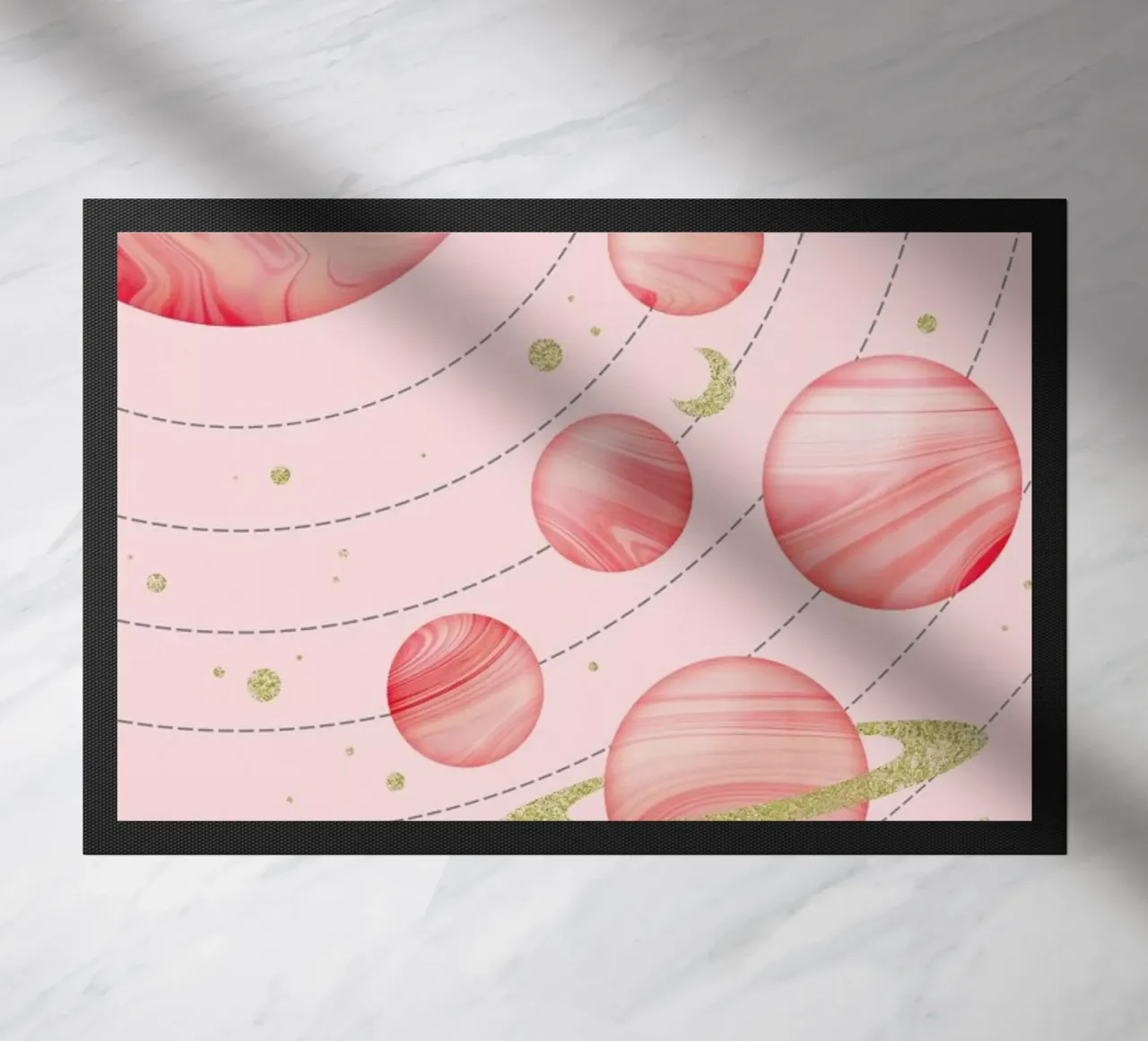 Pink Solar System zerbino da cafelab