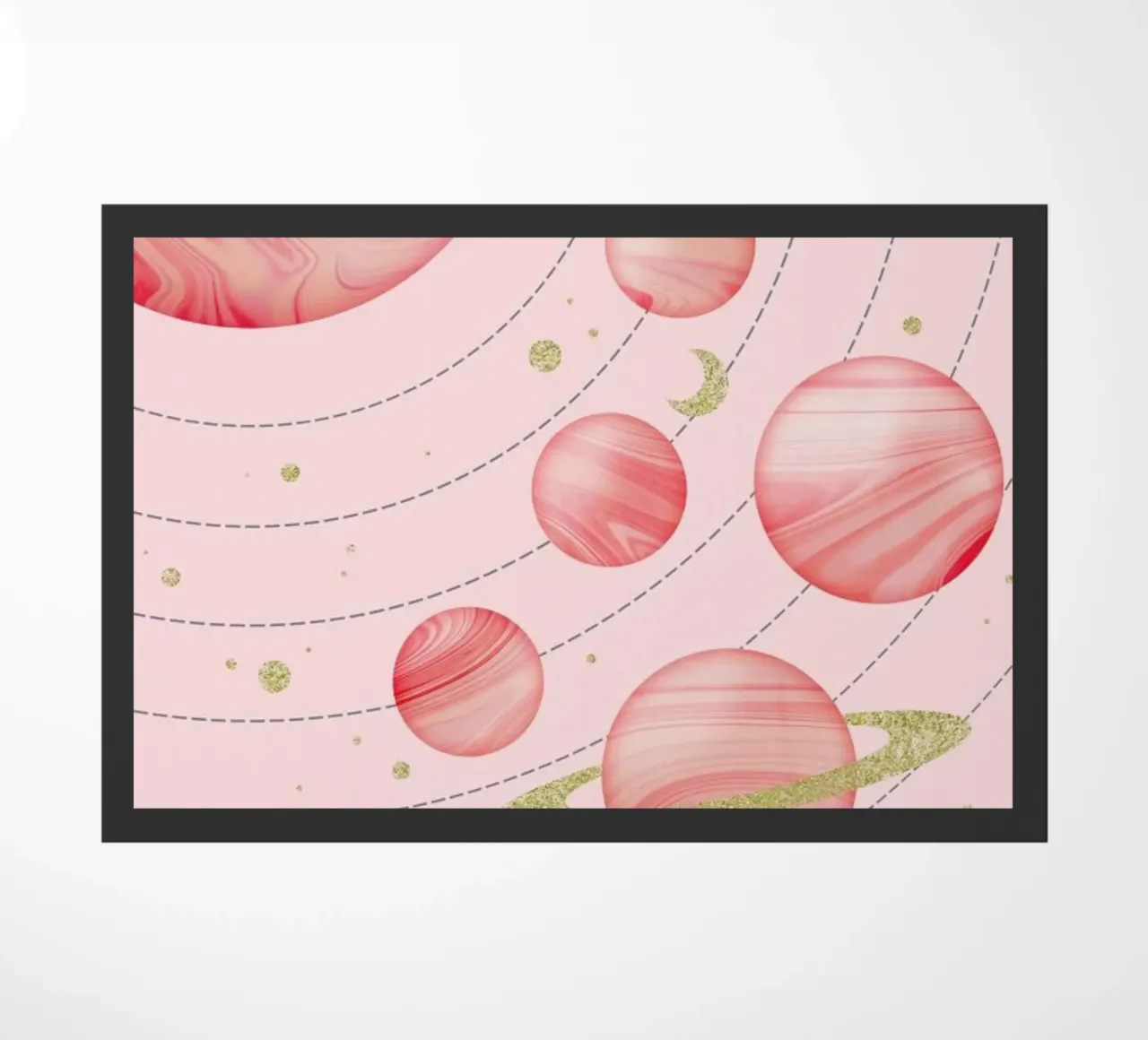 Pink Solar System zerbino da cafelab