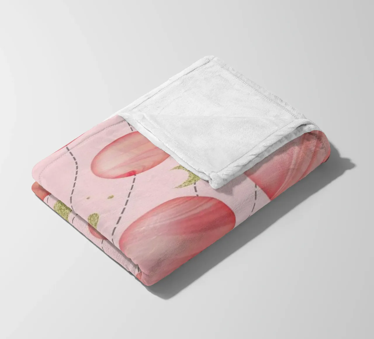 Pink Solar System fleece blanket by cafelab