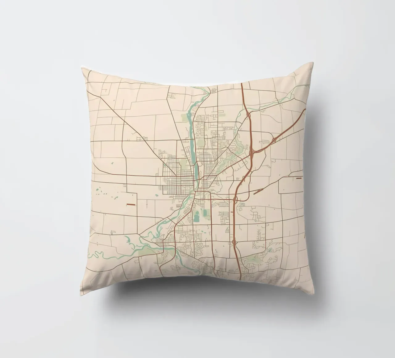 Beloit WI cuscino da Jacob W MICKELSON