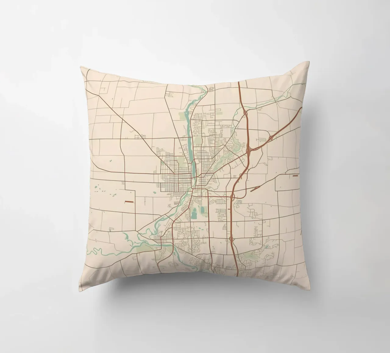 Beloit WI cuscino da Jacob W MICKELSON