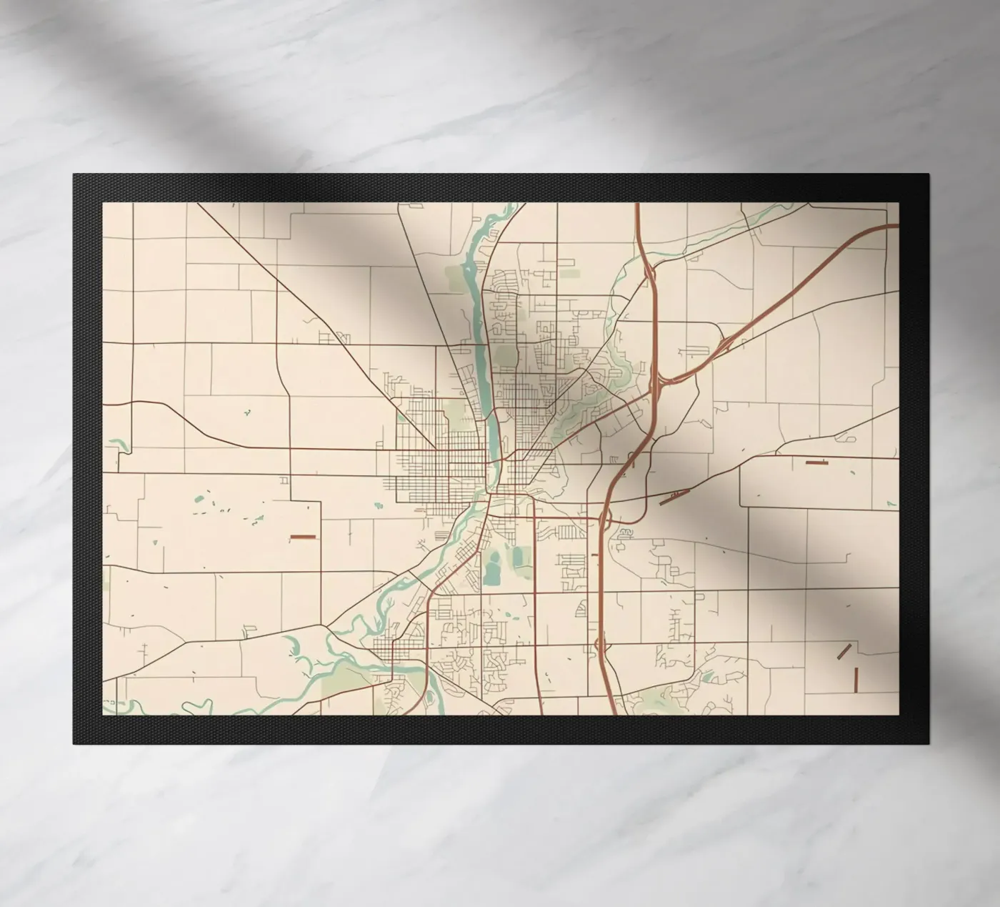 Beloit WI deurmat van Jacob W MICKELSON