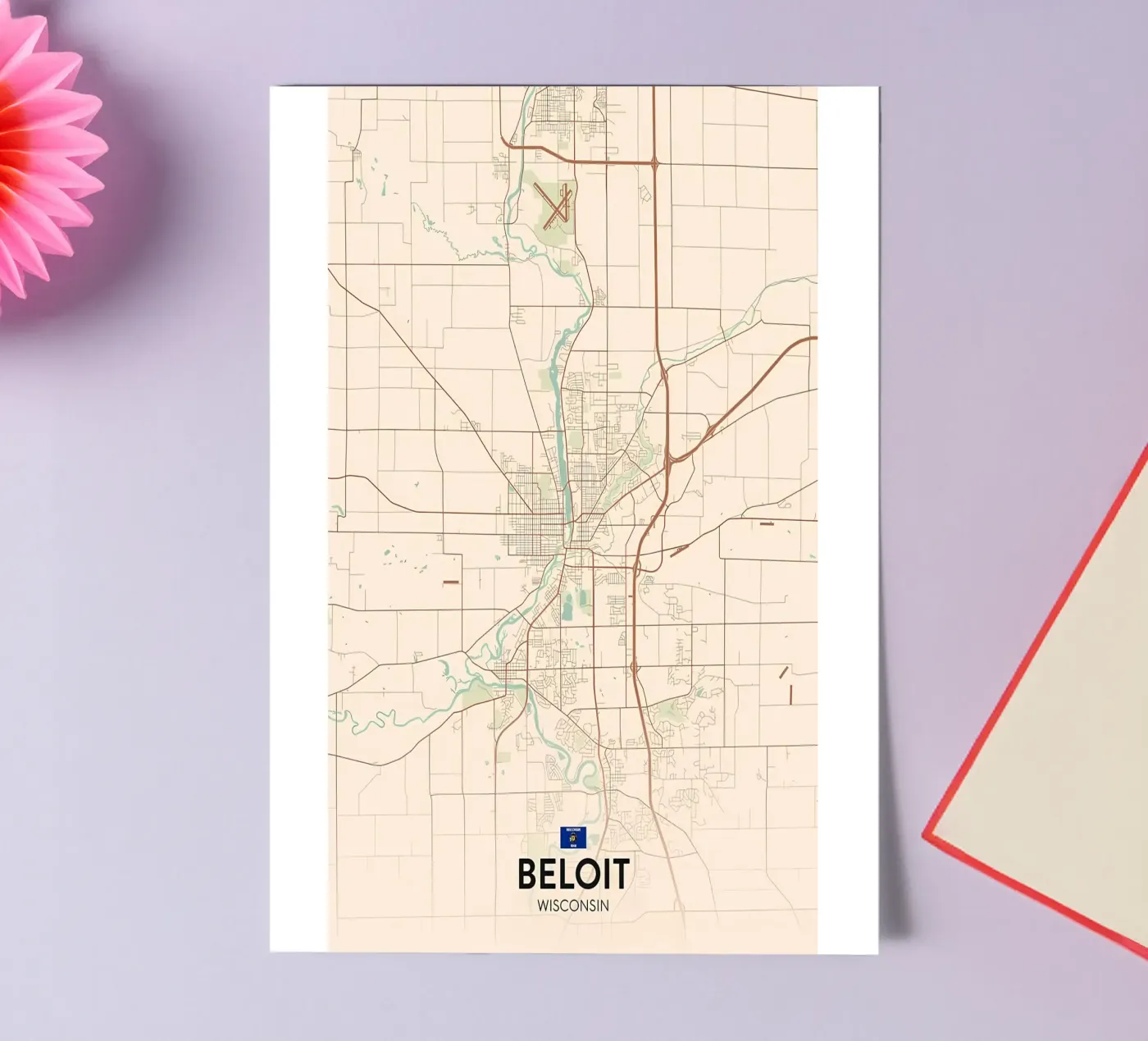 Beloit WI sticker sheet by Jacob W MICKELSON