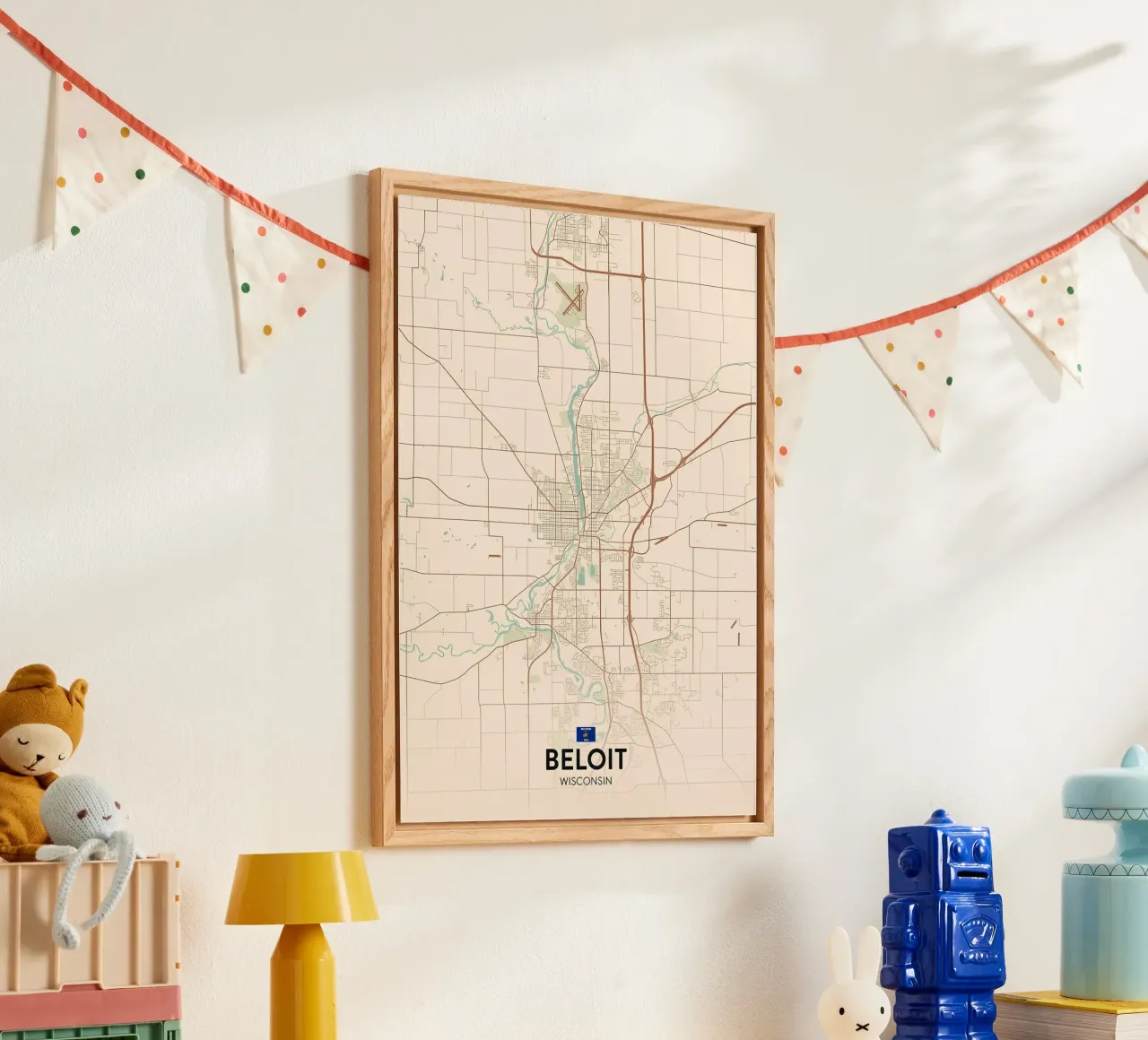 Beloit WI acrylic glass by Jacob W MICKELSON