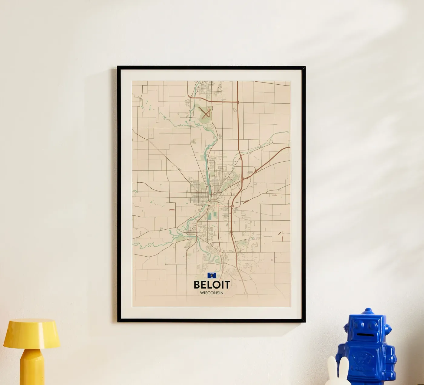 Beloit WI poster da Jacob W MICKELSON