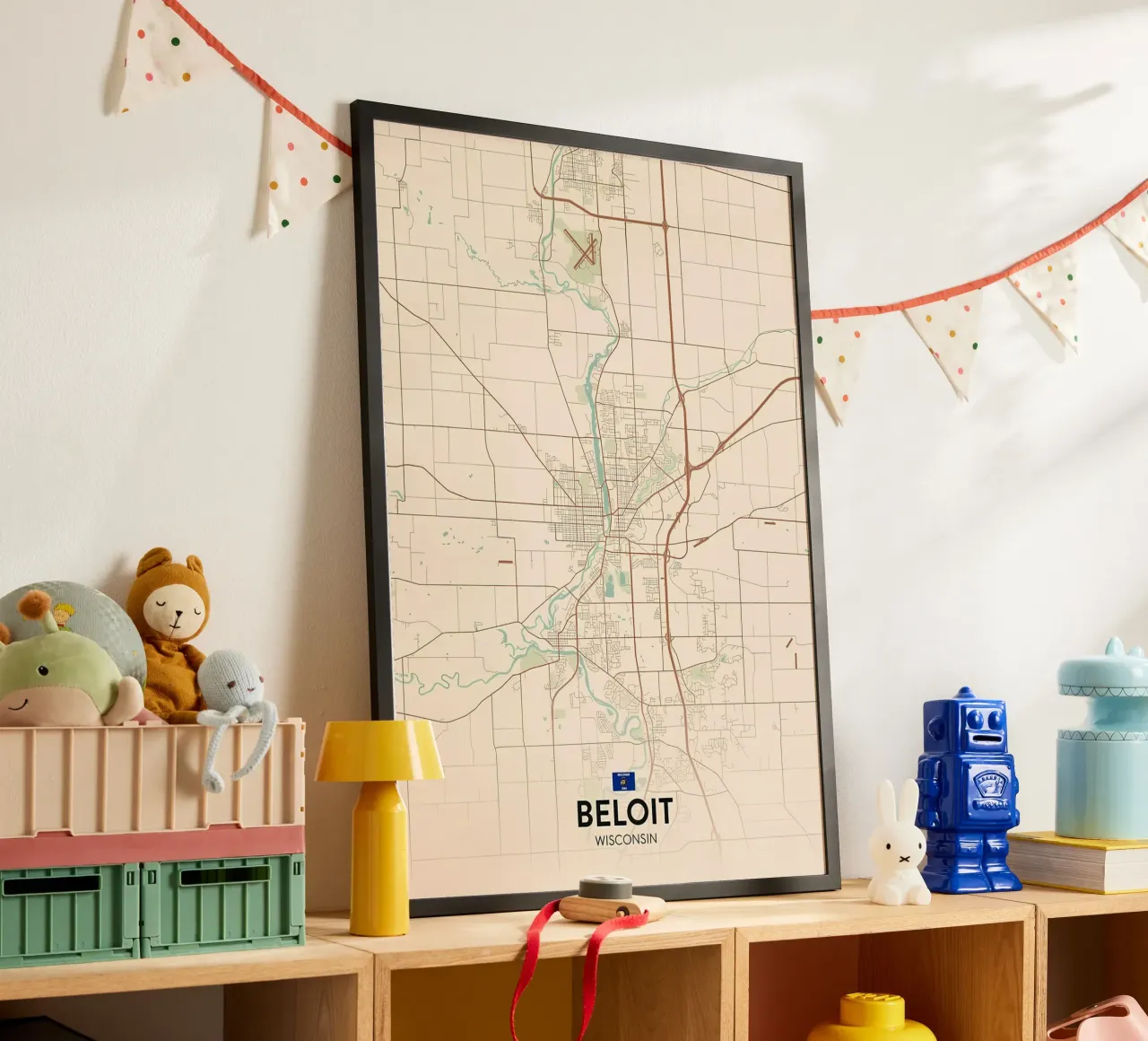 Beloit WI poster da Jacob W MICKELSON