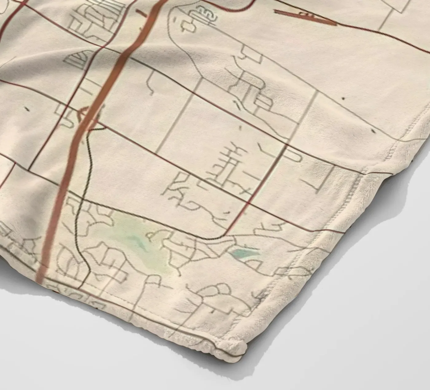 Beloit WI fleecedeken van Jacob W MICKELSON