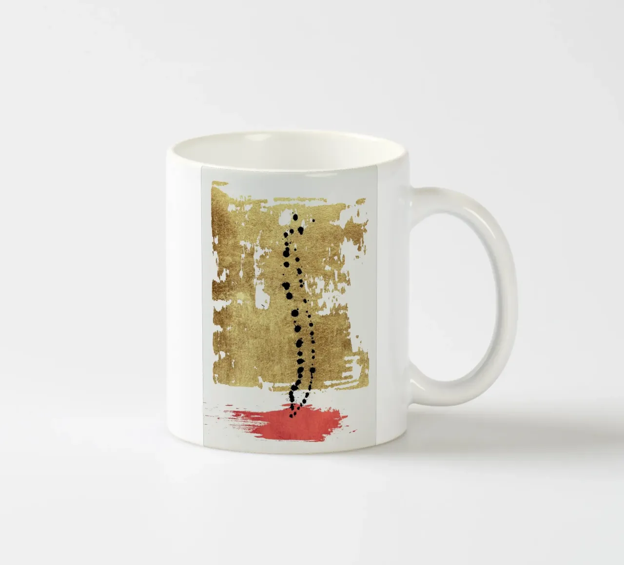 Drip Drop Keramik Tasse von Kubistika