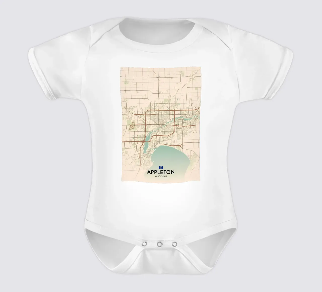 Appleton WI body neonato maniche corte da Jacob W MICKELSON