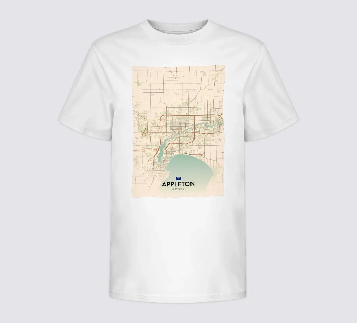 Appleton WI kinder t-shirt van Jacob W MICKELSON