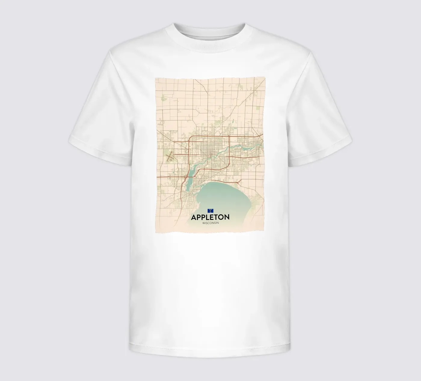 Appleton WI kinder t-shirt van Jacob W MICKELSON