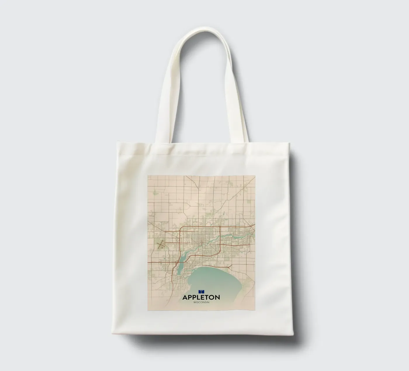 Appleton WI borsa in juta da Jacob W MICKELSON