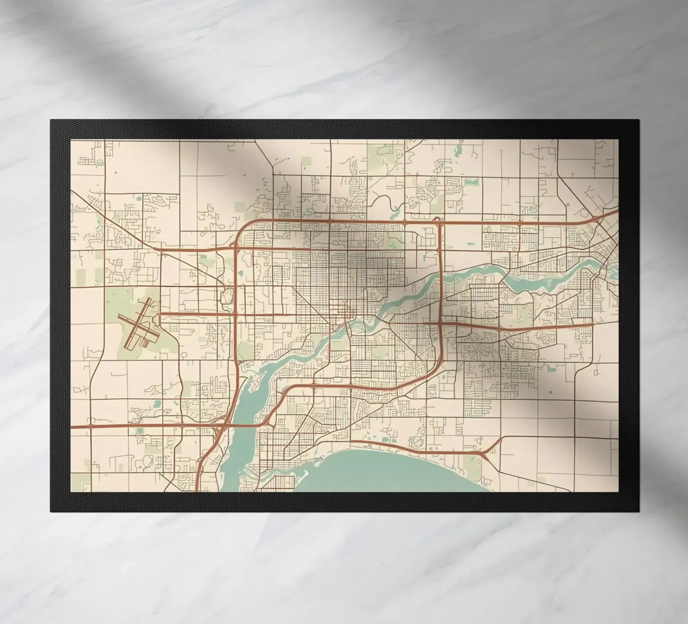 Appleton WI deurmat van Jacob W MICKELSON