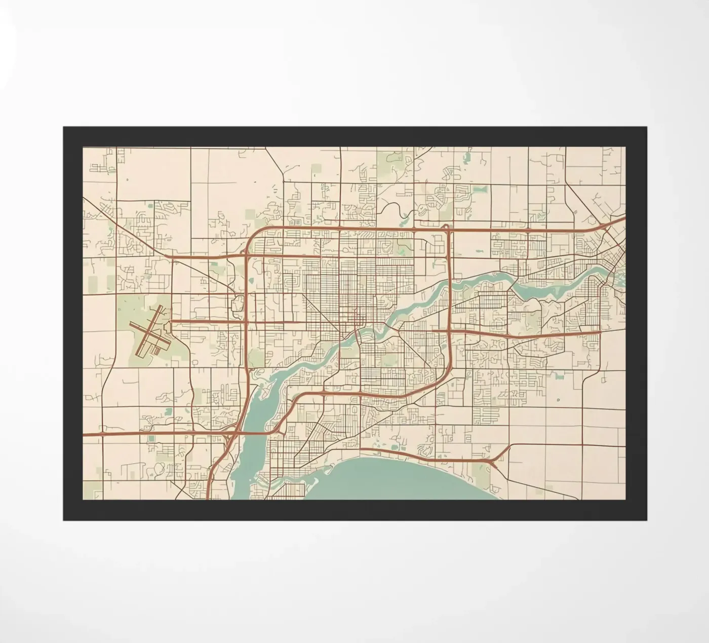 Appleton WI deurmat van Jacob W MICKELSON