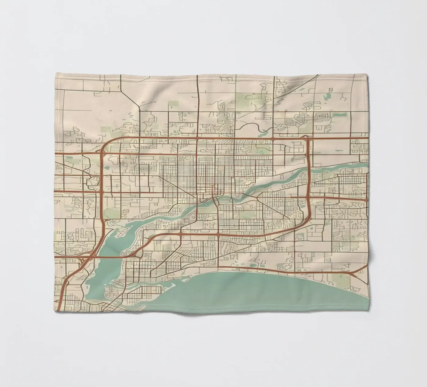 Appleton WI coperta in pile da Jacob W MICKELSON