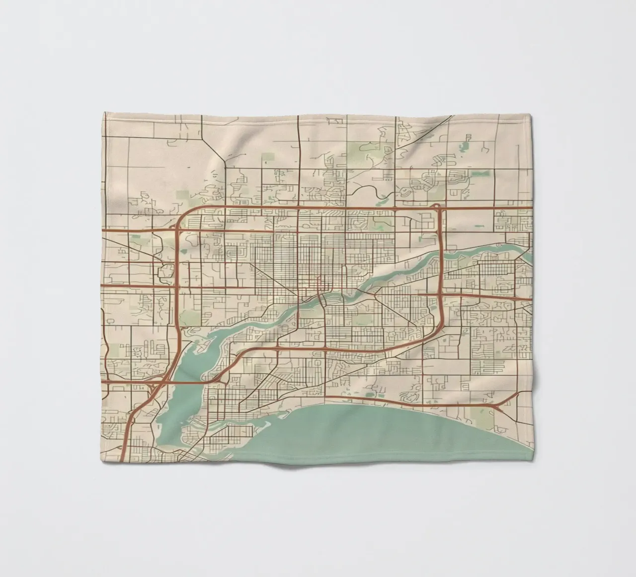 Appleton WI Fleecedecke von Jacob W MICKELSON