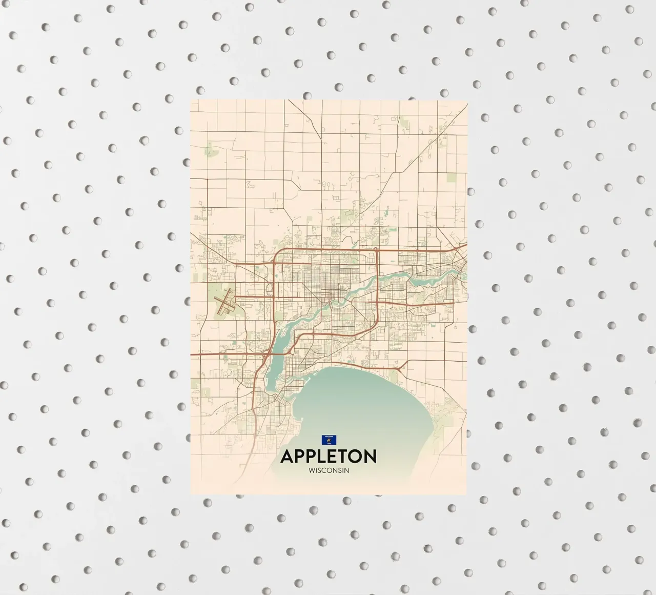 Appleton WI sticker by Jacob W MICKELSON