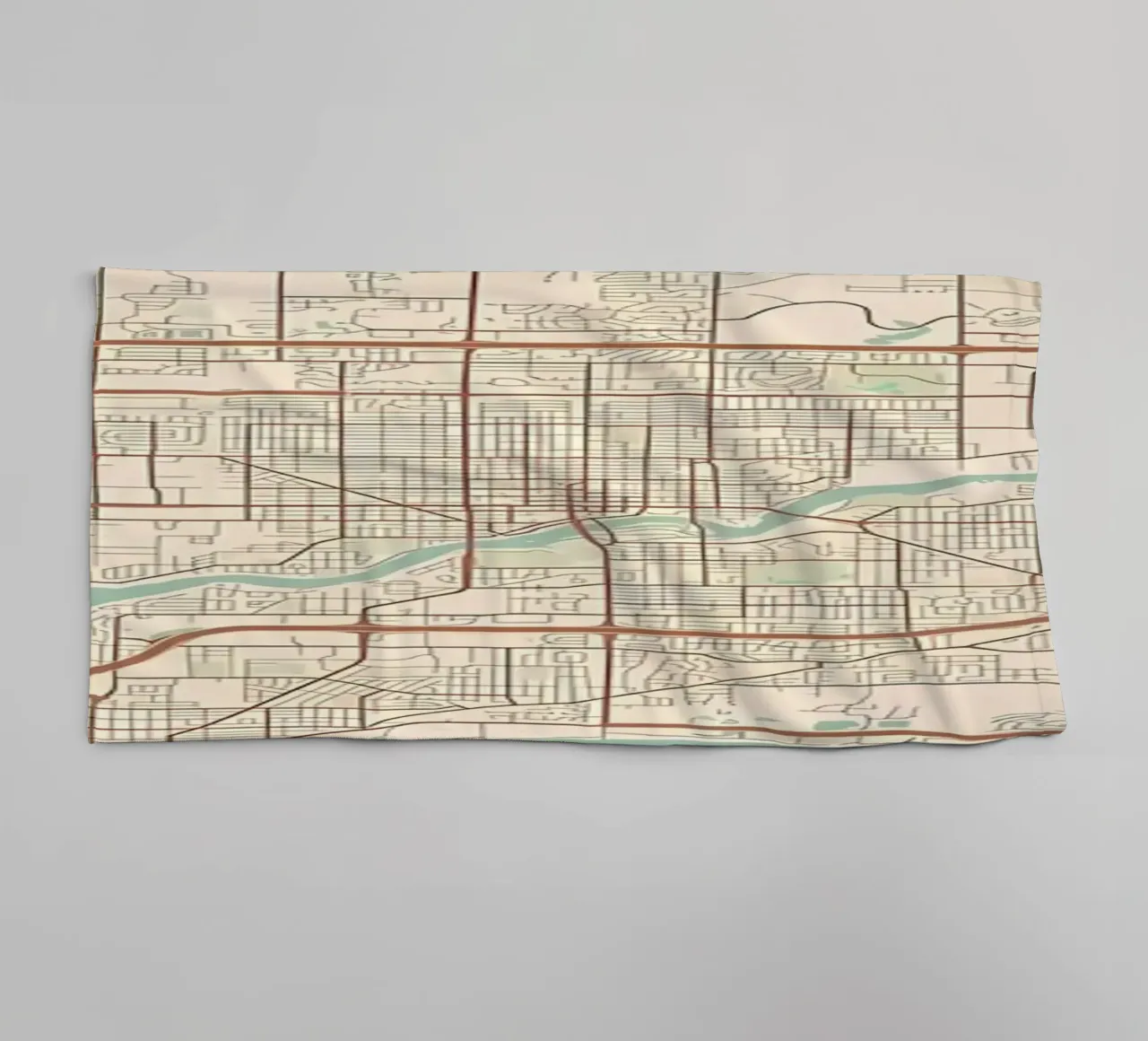 Appleton WI badhanddoek van Jacob W MICKELSON