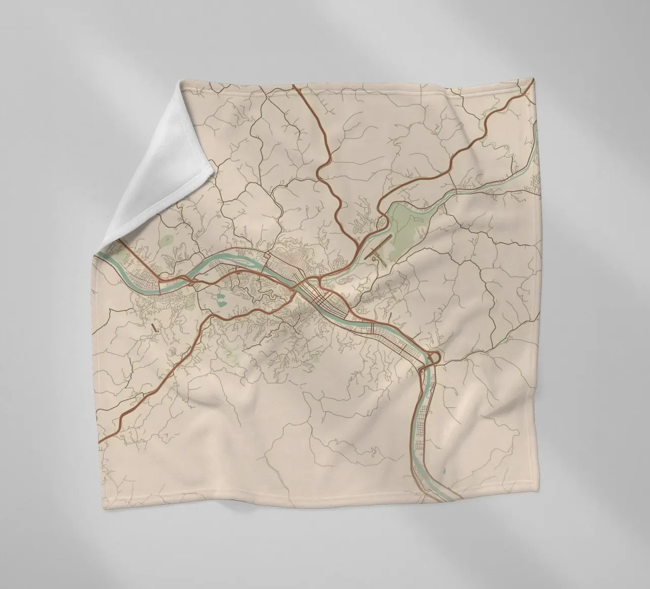 Charleston WV coperta in pile da Jacob W MICKELSON