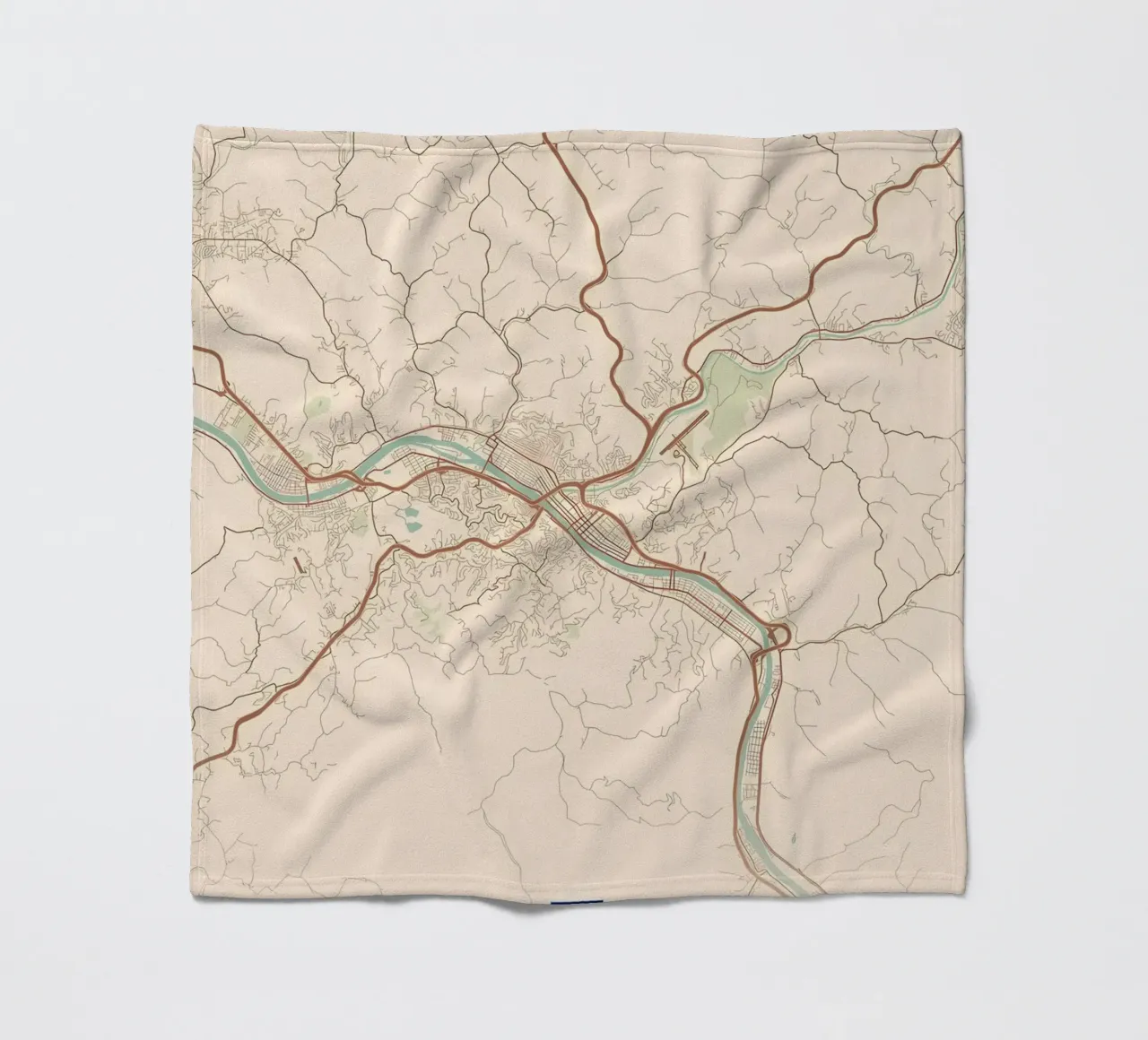 Charleston WV coperta in pile da Jacob W MICKELSON