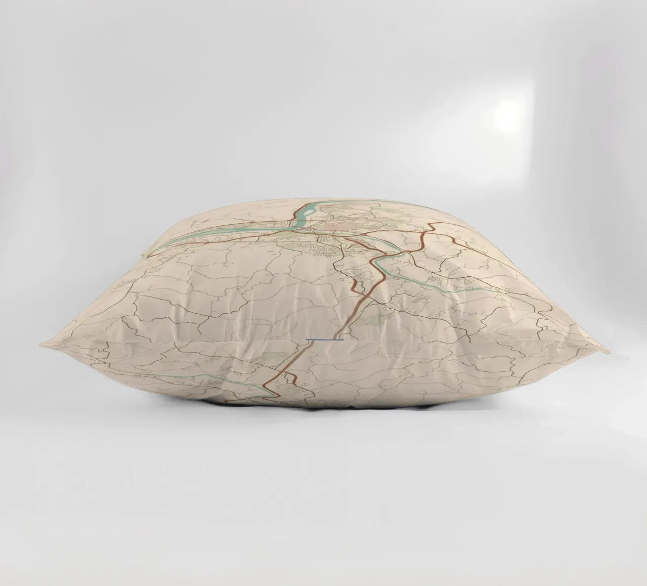 Parkersburg WV decorative cushion by Jacob W MICKELSON