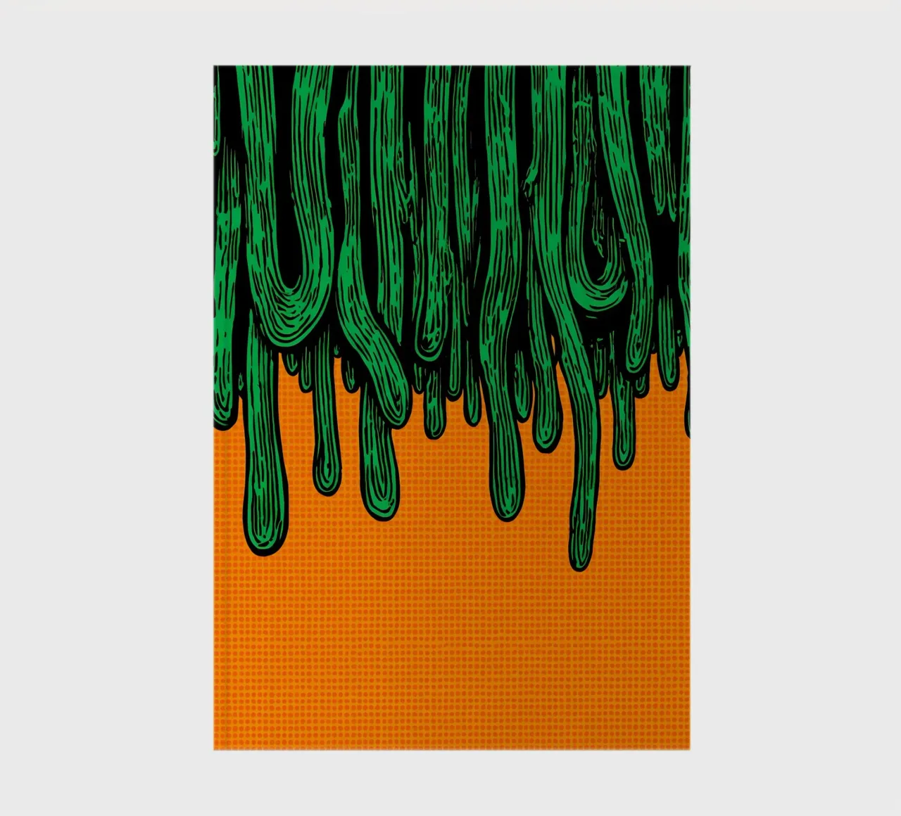 Cetriolo che gocciola - Pop Art diario da ColorCrash Gallery