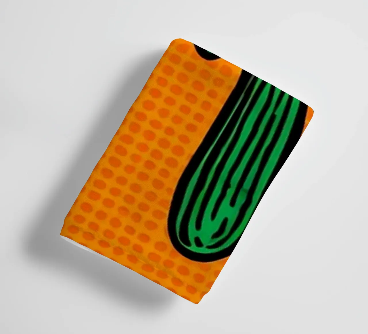 Cucumber Dripping - Pop Art towel by ColorCrash Gallery