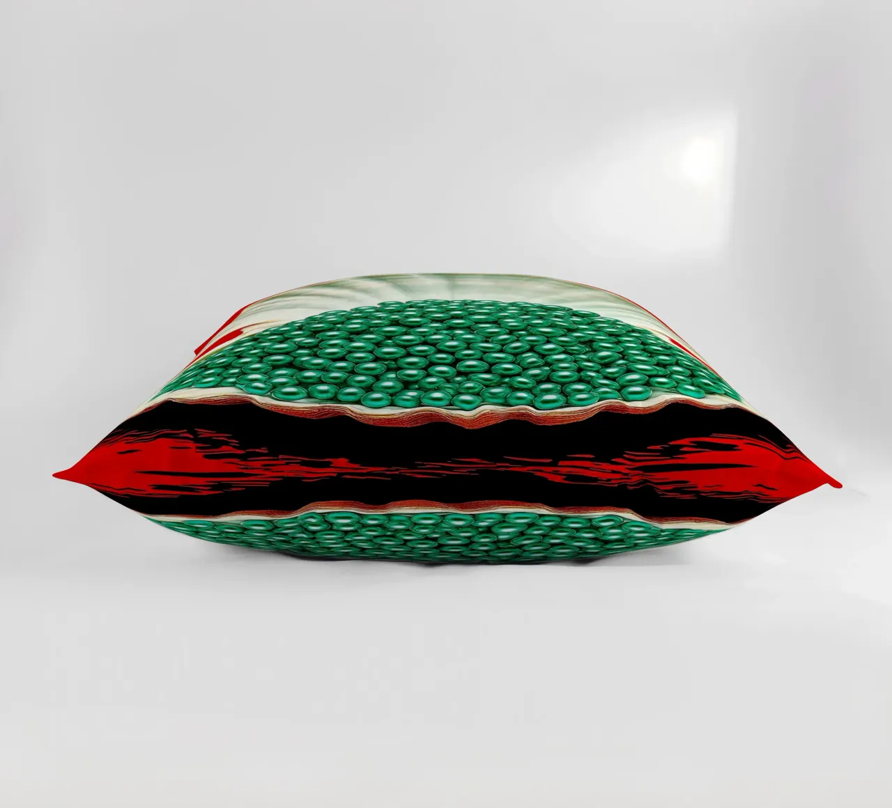 Pearl Shell - Pop Art decorative cushion by ColorCrash Gallery