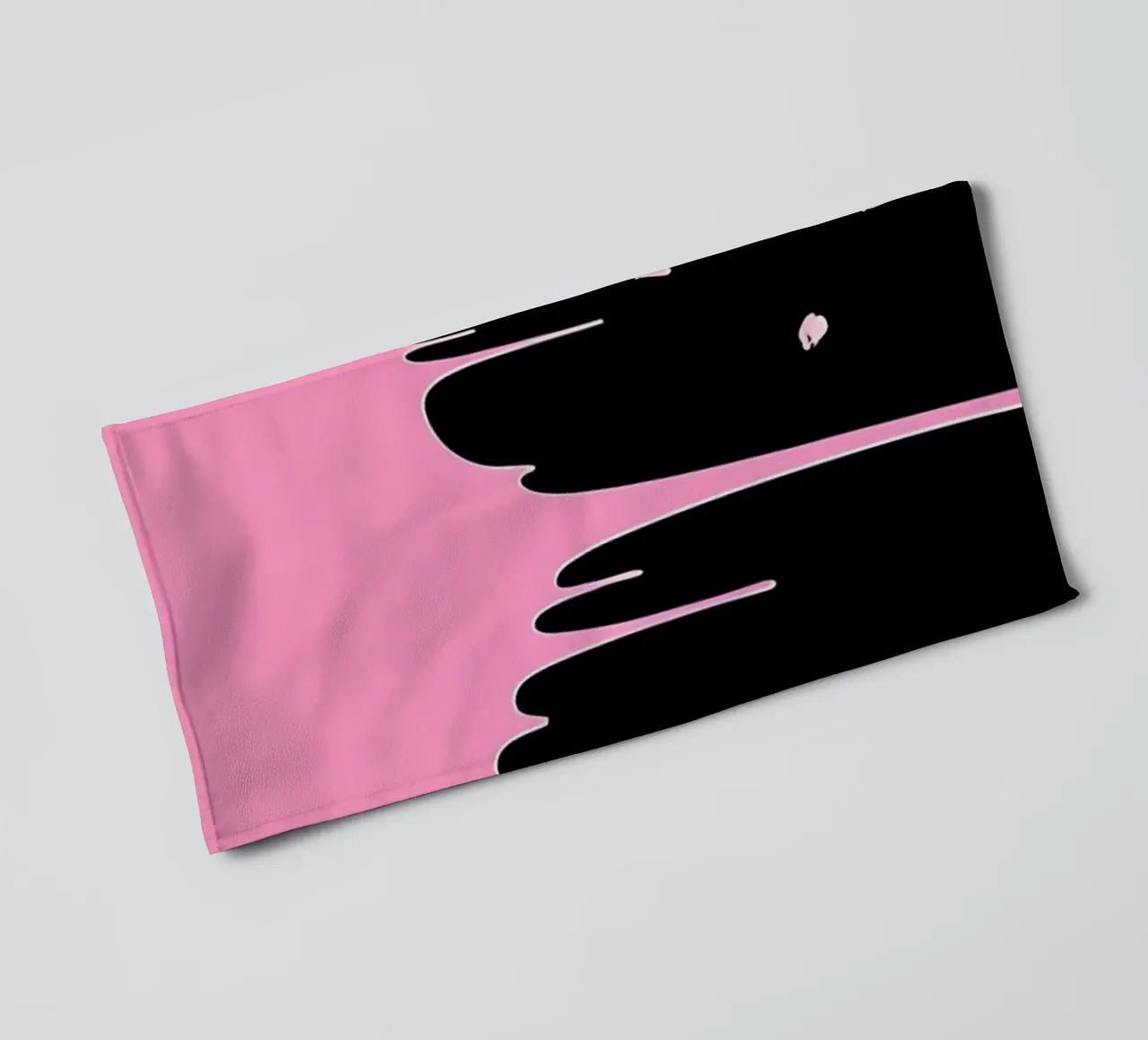 Fiori di ciliegio che gocciolano - Pop Art asciugamano da bagno da ColorCrash Gallery
