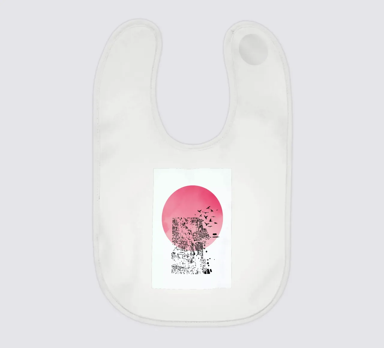 Shadow Babylätzchen von Nordic Creators