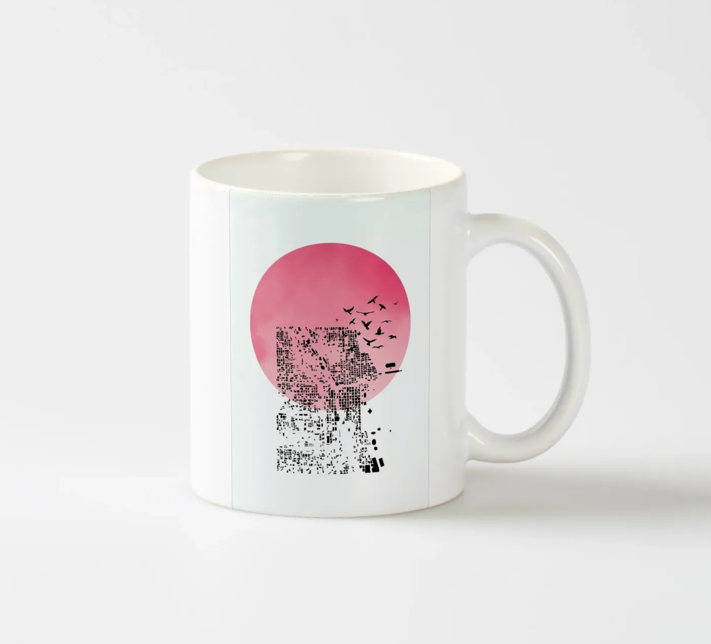 Shadow ceramic mug by Nordic Creators