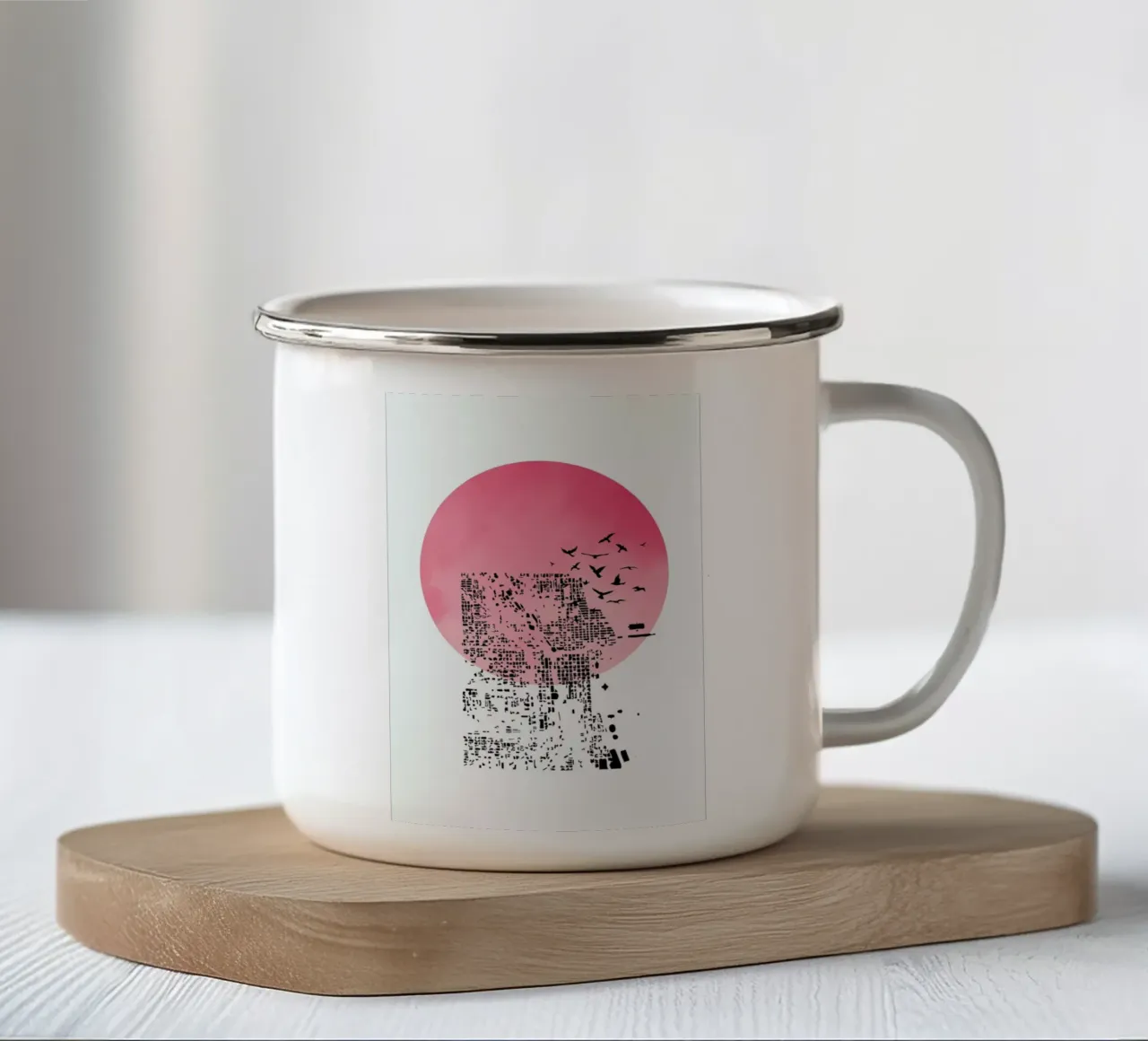 Shadow tazza in smalto da Nordic Creators