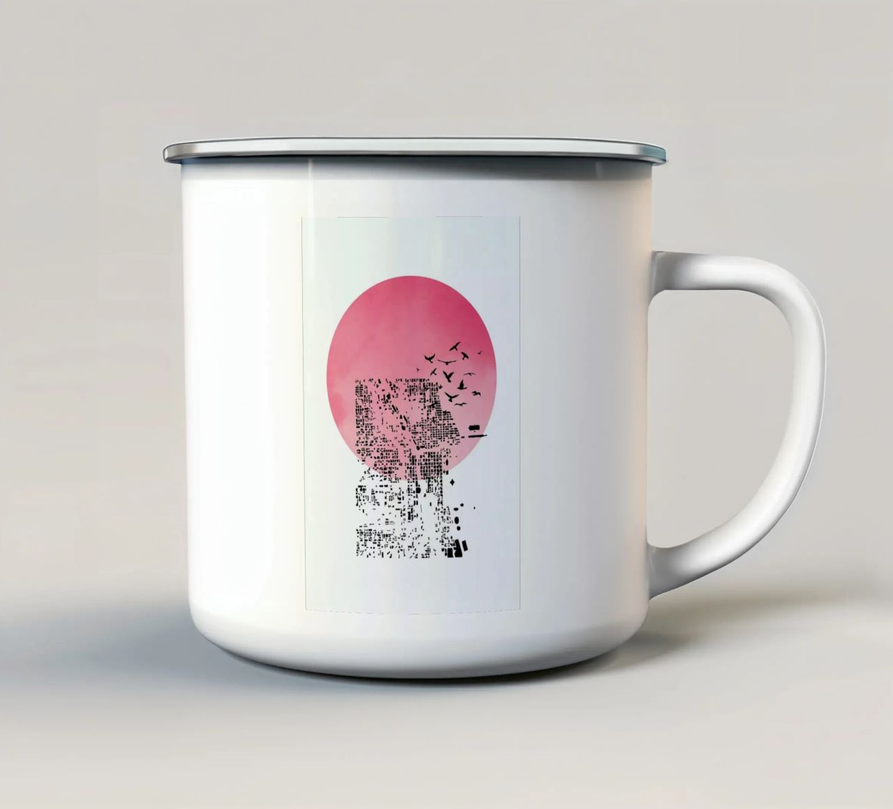 Shadow tazza in smalto da Nordic Creators