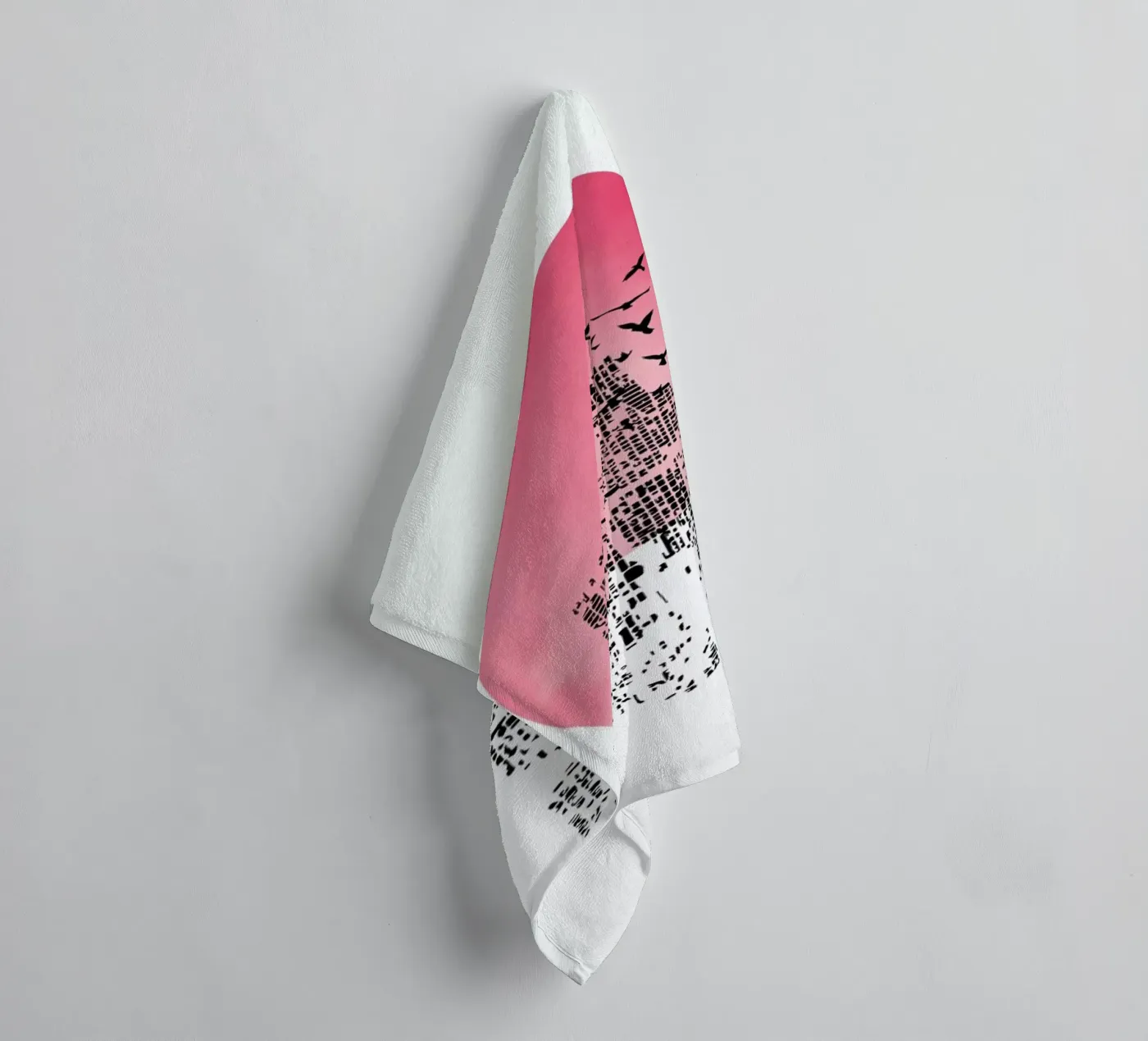 Shadow badhanddoek van Nordic Creators