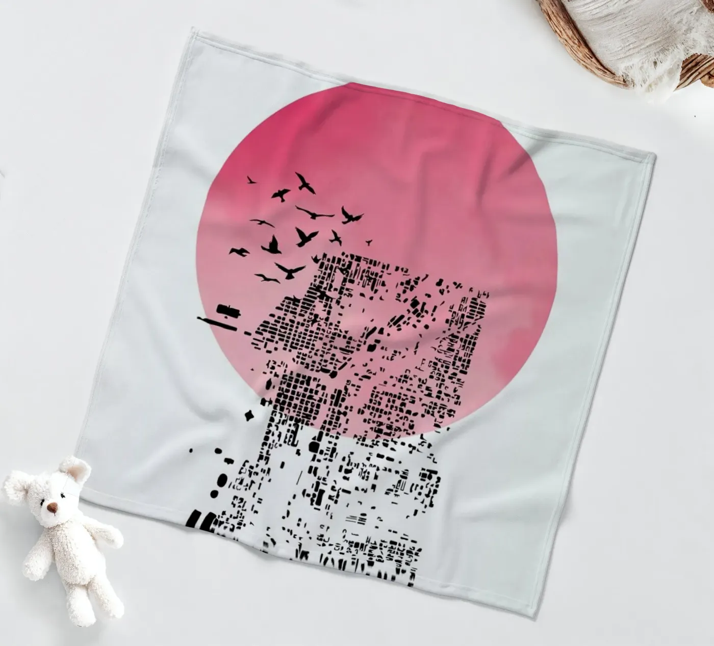 Shadow plaid polaire de Nordic Creators