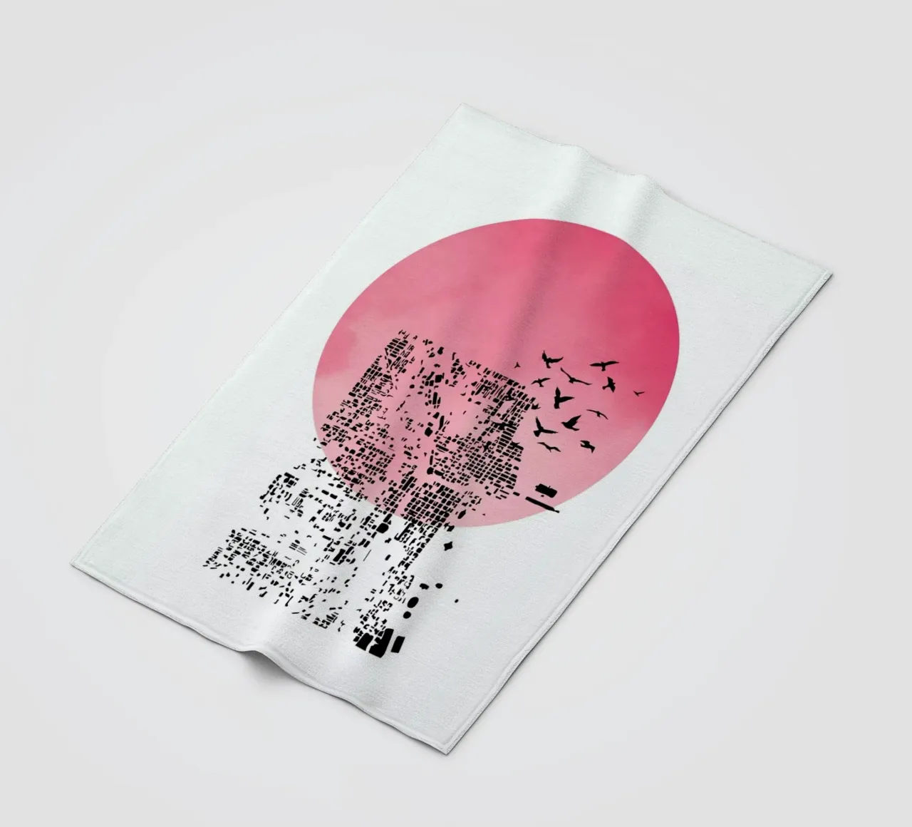 Shadow fleecedeken van Nordic Creators