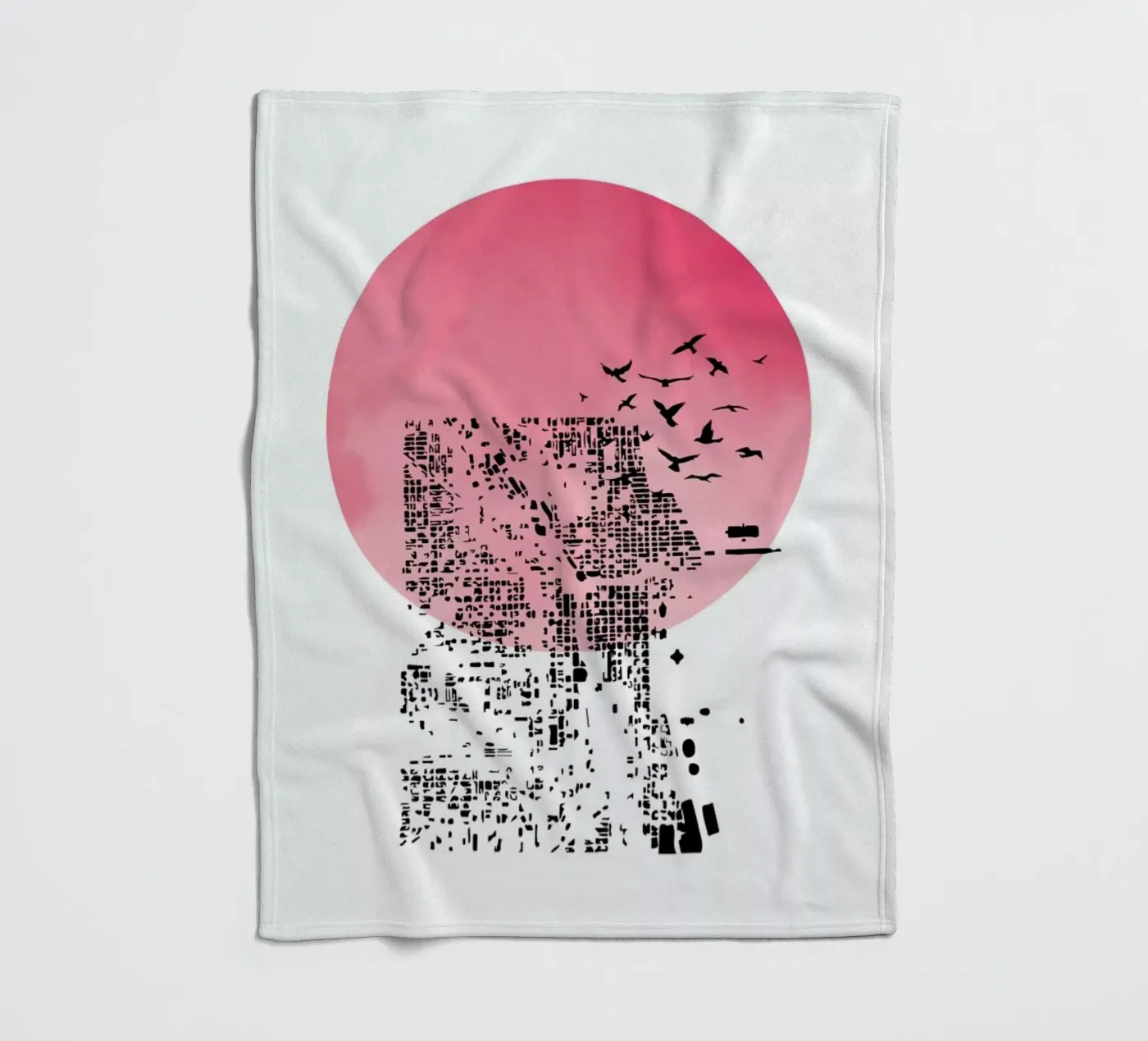 Shadow coperta in pile da Nordic Creators