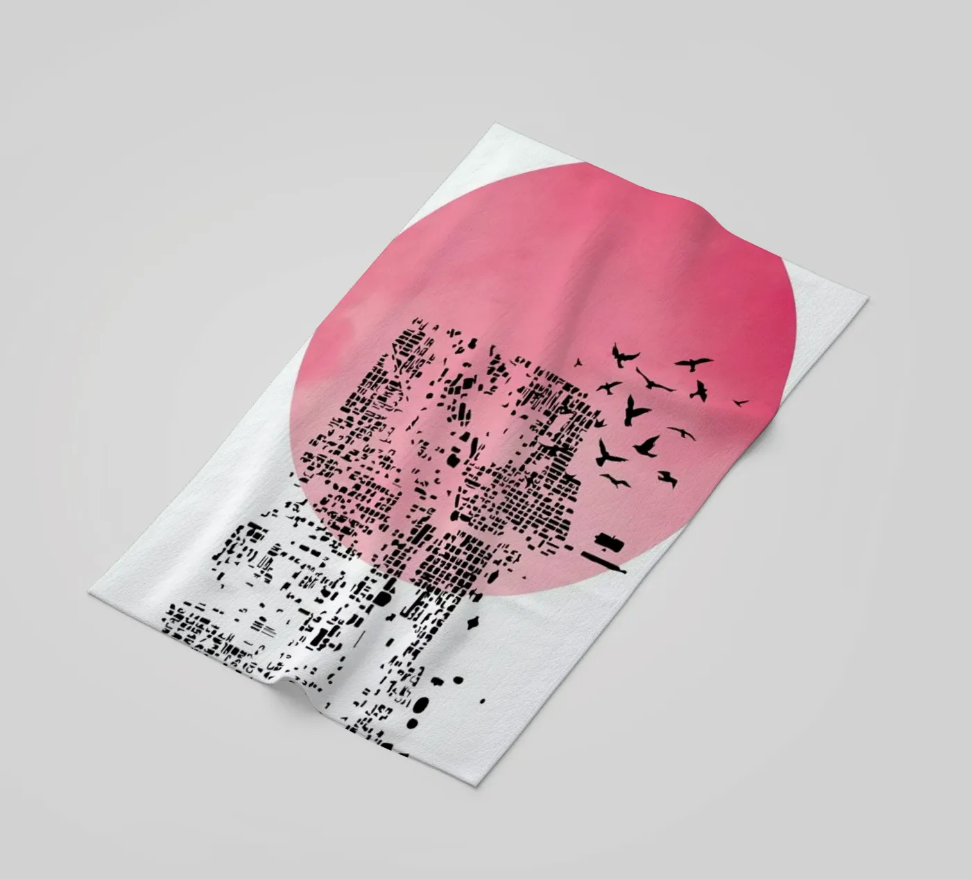 Shadow strandhanddoek van Nordic Creators