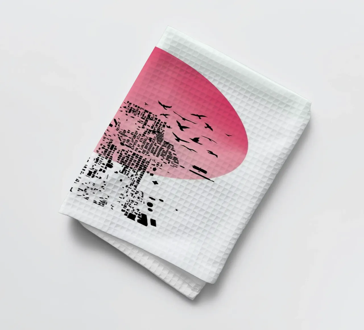 Shadow Geschirrtuch von Nordic Creators