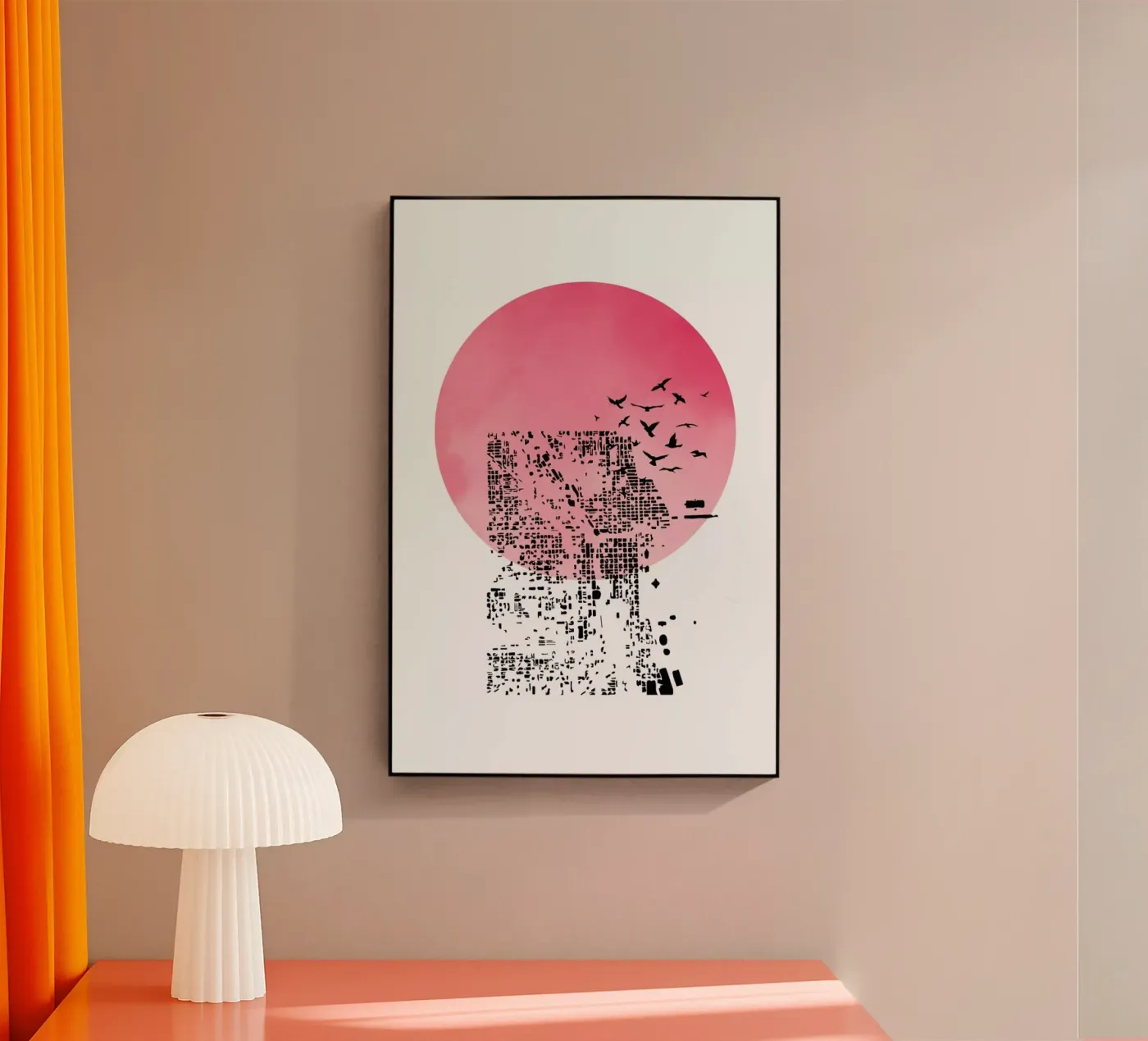 Shadow Acryl-Glas von Nordic Creators