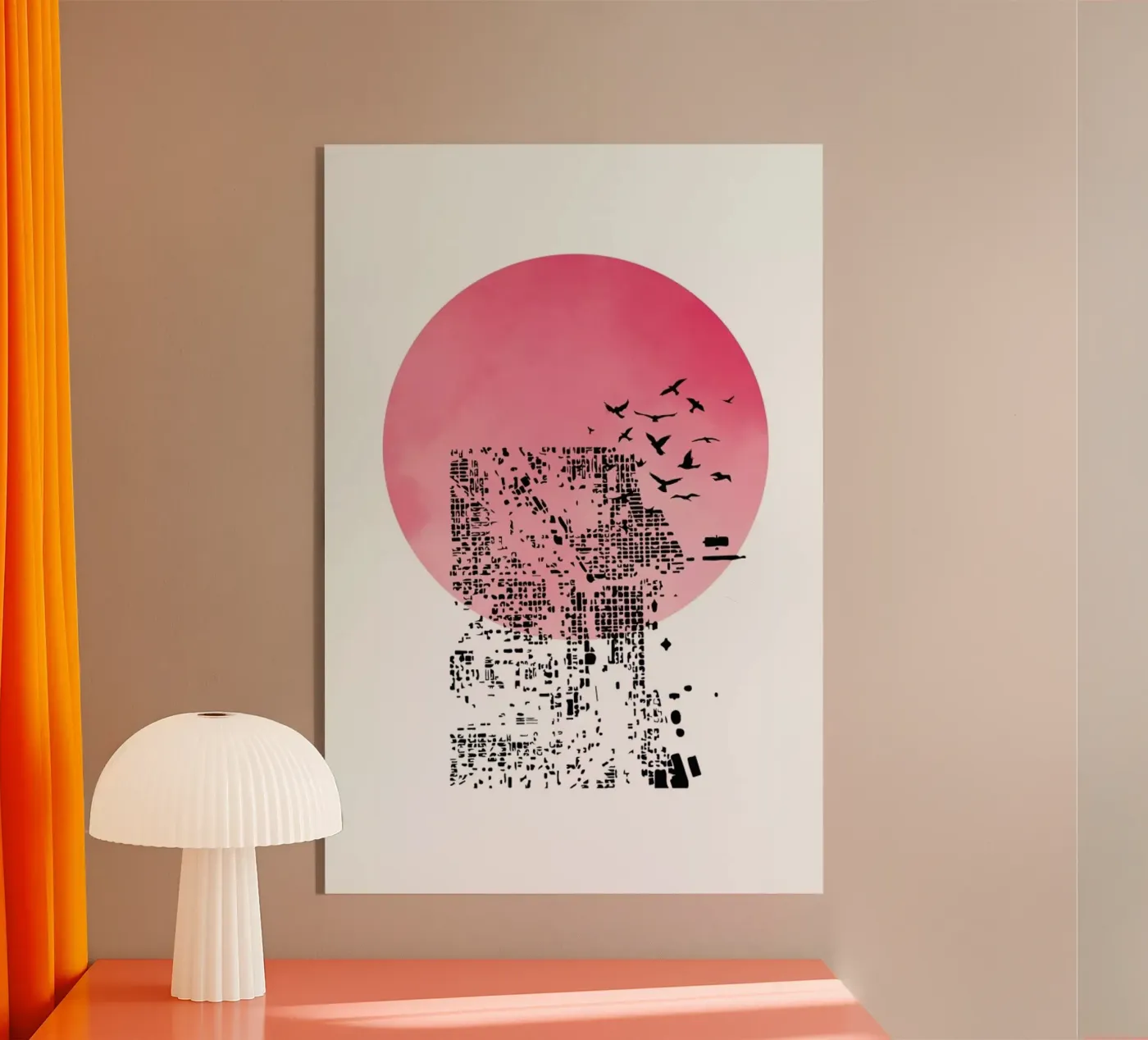 Shadow Acryl-Glas von Nordic Creators